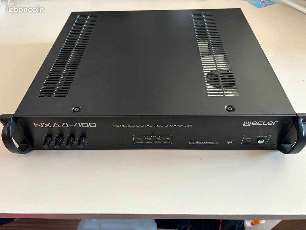 Ecler NXA4-400 4-kanaals Versterker, 120 watt of meer, Ophalen, Overige merken, Gebruikt