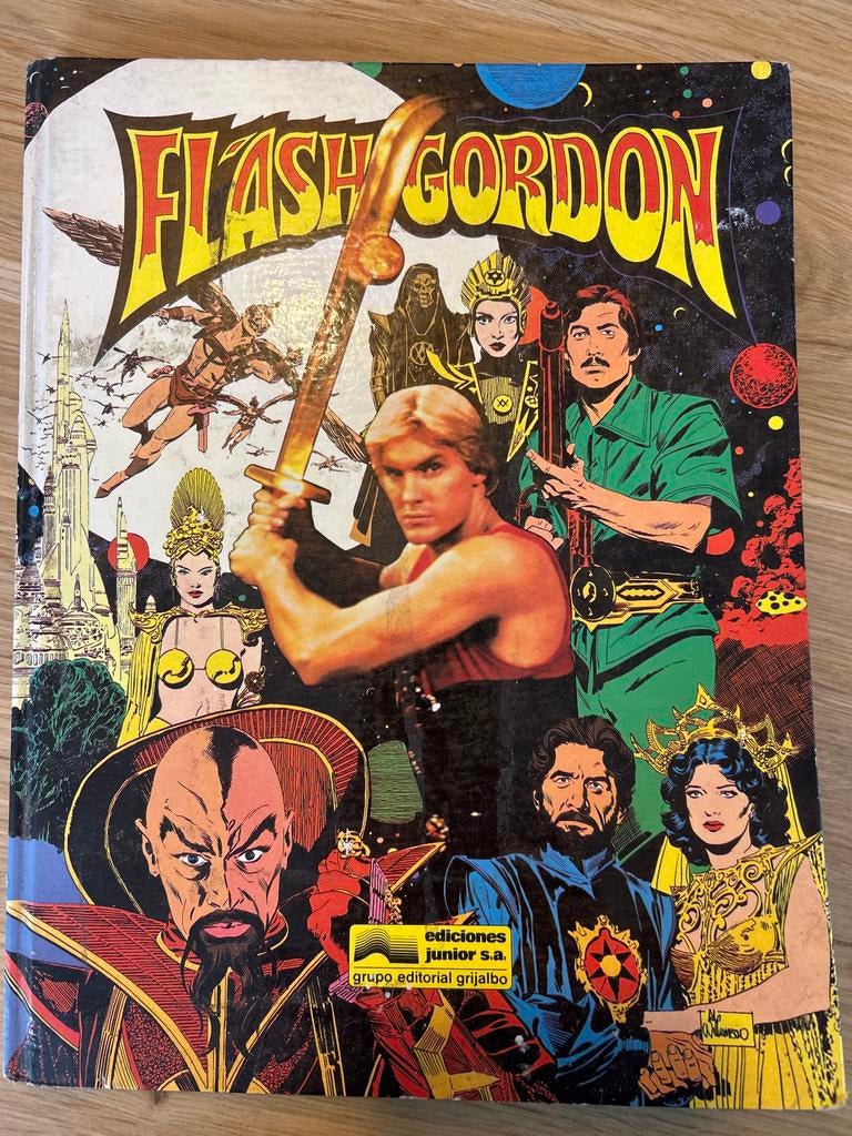 Flash Gordon Stripboek, Eén stripboek, Ophalen of Verzenden, Gelezen