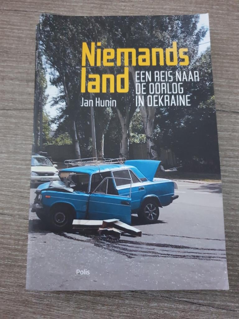 Niemandsland: Een reis naar de oorlog in Oekraïne, Ophalen of Verzenden, Gelezen, Jan Hunin