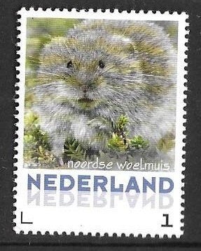 Persoonlijke zegel, Zoogdieren, Noordse Woelmuis, postfris, Ophalen of Verzenden, Postfris