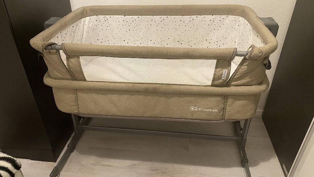 Kinderkraft NESTE UP, Co-sleeper 2 in 1 Beige, Ophalen, Gebruikt, Wieg