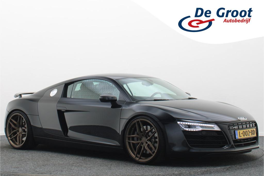 Audi R8 4.2 FSI quattro Facelift, Carbon, Vossen Wheels, B&O, Euro 5, 430 pk, Gebruikt, 1535 kg