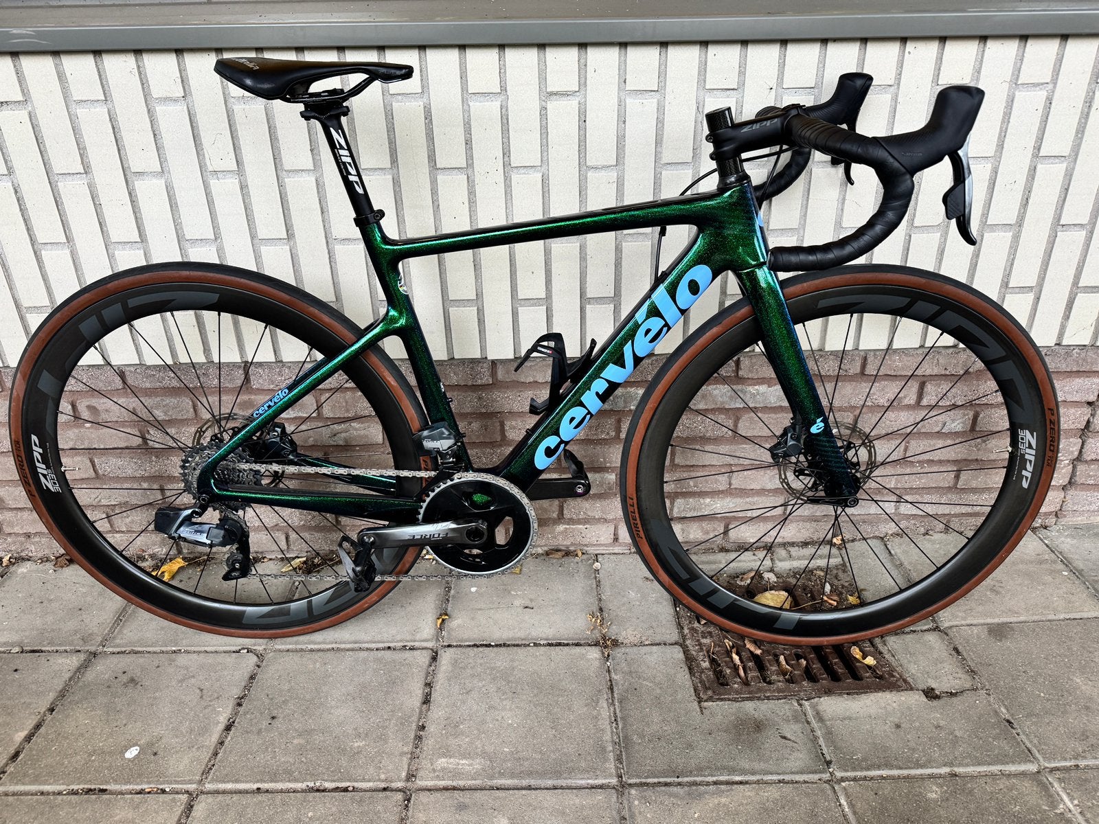 CERVÉLO CALEDONIA-5 – SRAM FORCE AXS – ZIPP 303S – S, Overige merken, Carbon, 49 tot 53 cm, Ophalen of Verzenden