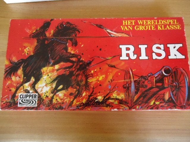 Risk Rode doos, Vijf spelers of meer, Ophalen of Verzenden, Gebruikt