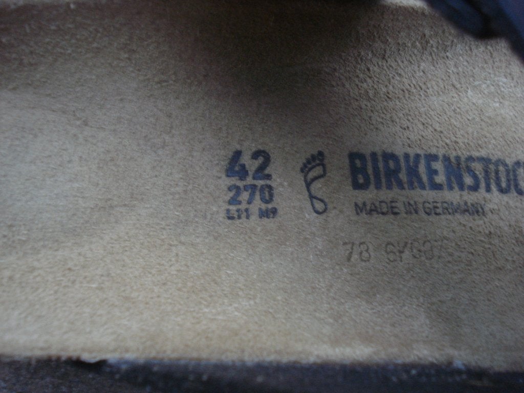 BIRKENSTOCK RAMSES ZWART 42 NIEUW GRATIS VERZENDING PER POST, Slippers, Verzenden, Zwart, Nieuw