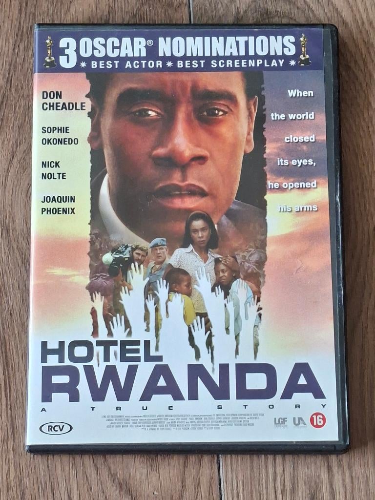 hotel rwanda, Alle leeftijden, Ophalen of Verzenden, Zo goed als nieuw