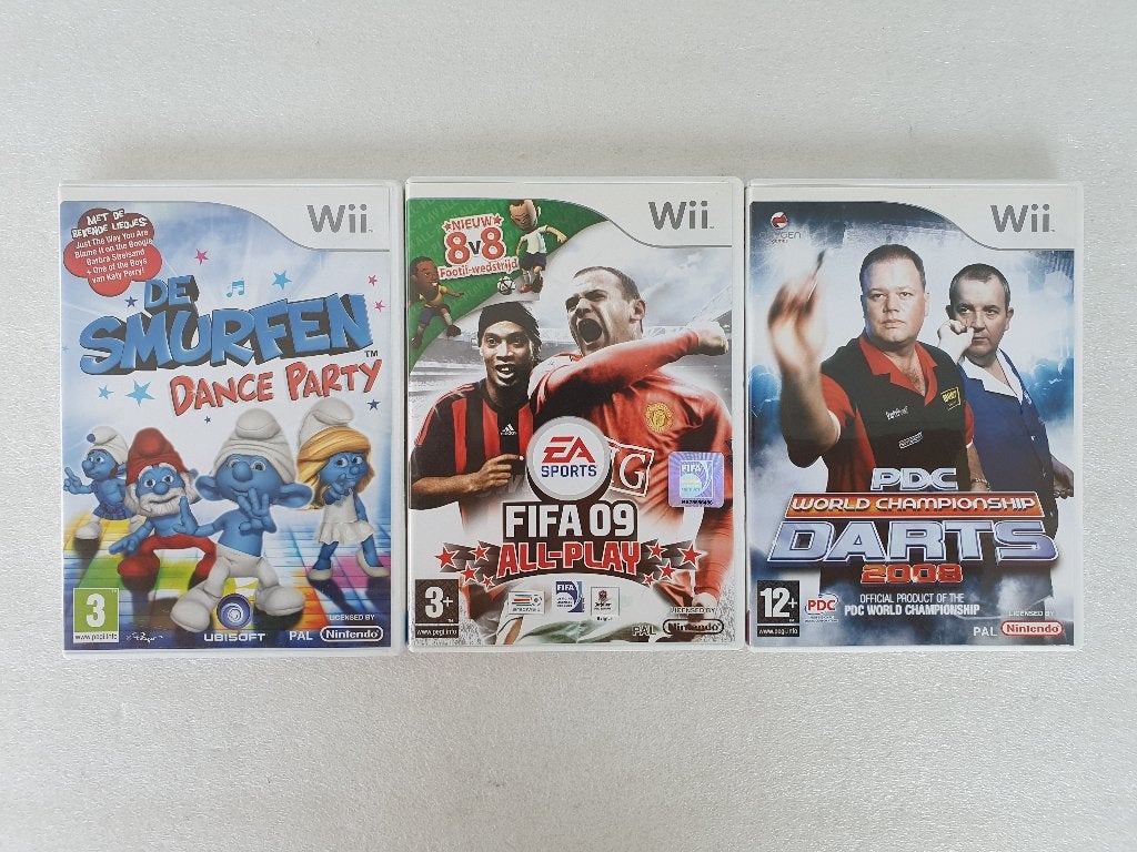 Lot van 3 Wii games, Gebruikt, Ophalen of Verzenden, Sport, 3 spelers of meer