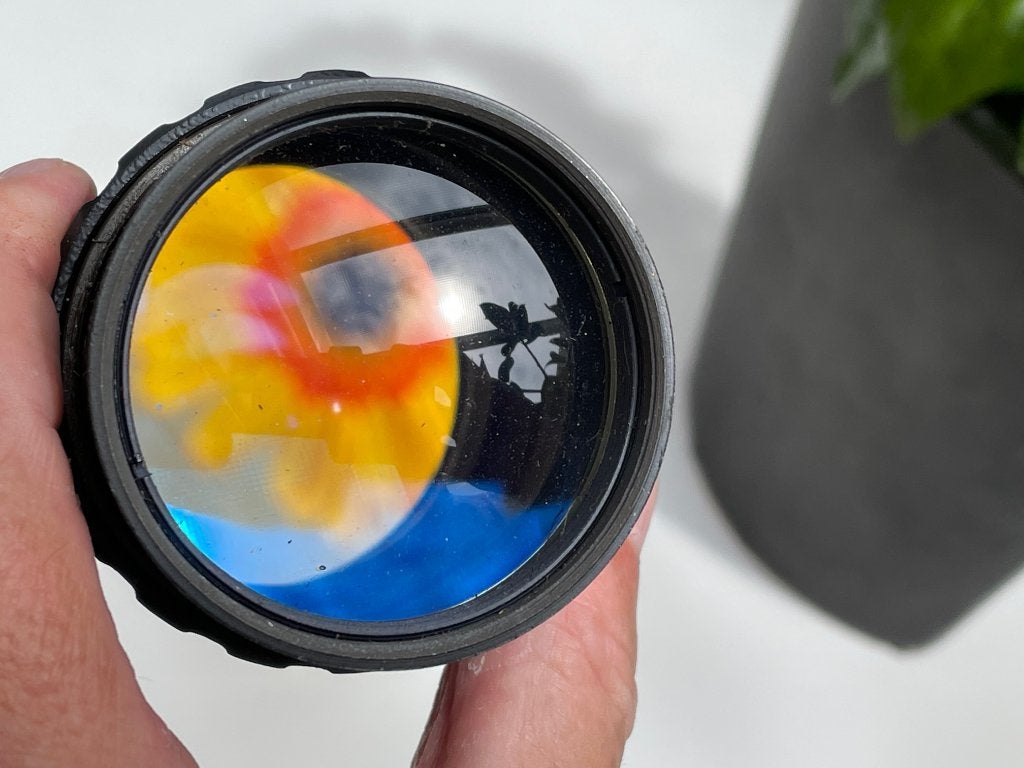 *** Helios 100mm f2 *** cq Mini Cyclop M42 vatting, Ophalen of Verzenden, 1960 tot 1980, Lens of Lenzen