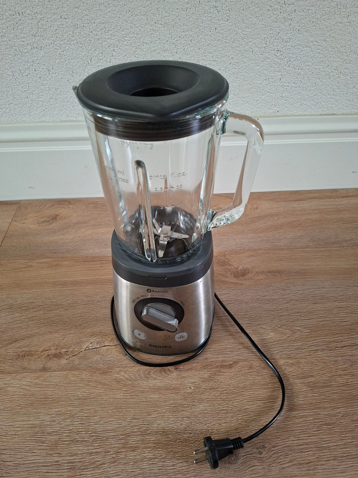 Philips ProBlend 6 Blender l, Witgoed en Apparatuur, Blenders, Zo goed als nieuw, Blender, Ophalen of Verzenden