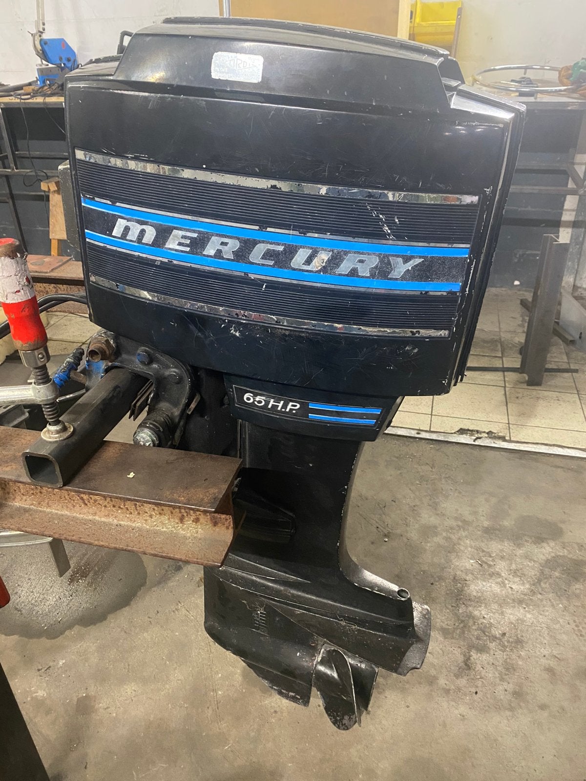 Mercury 65pk 2takt opknapper, Watersport en Boten, Ophalen, Zo goed als nieuw, Benzine, 30 pk of meer