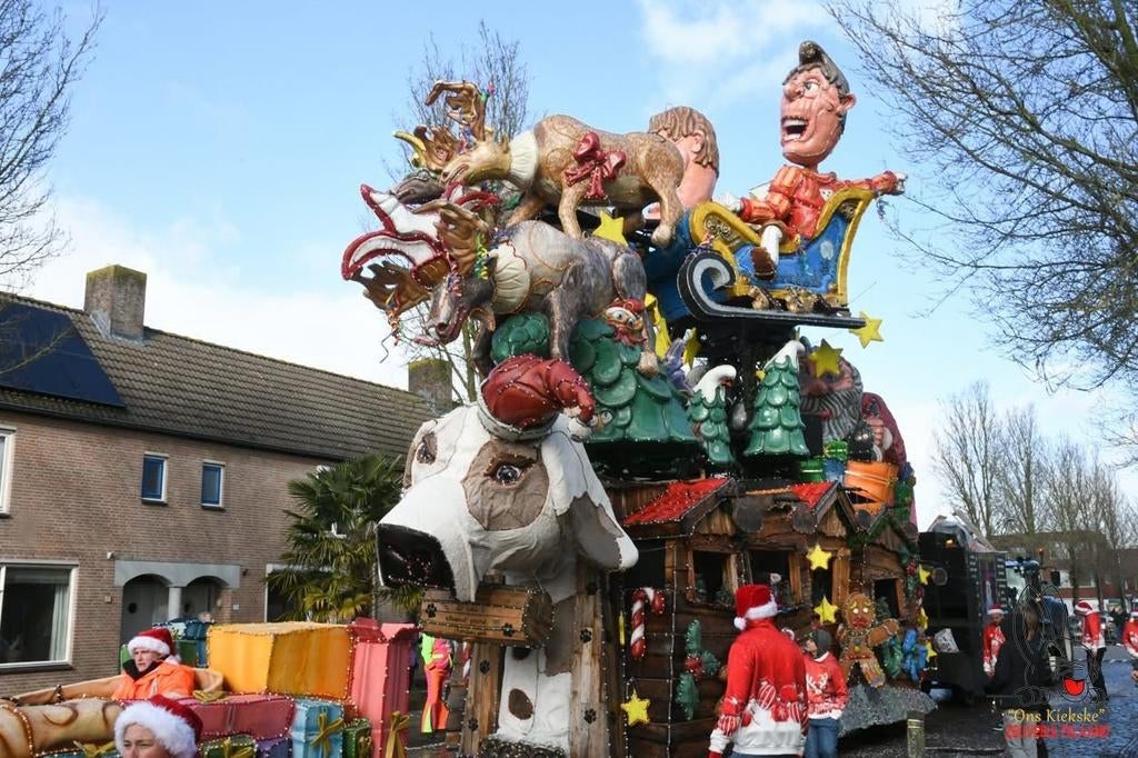 Polyester Carnavalswagen Te Koop, Hobby en Vrije tijd, Feestartikelen, Zo goed als nieuw, Feestartikel, Carnaval, Ophalen