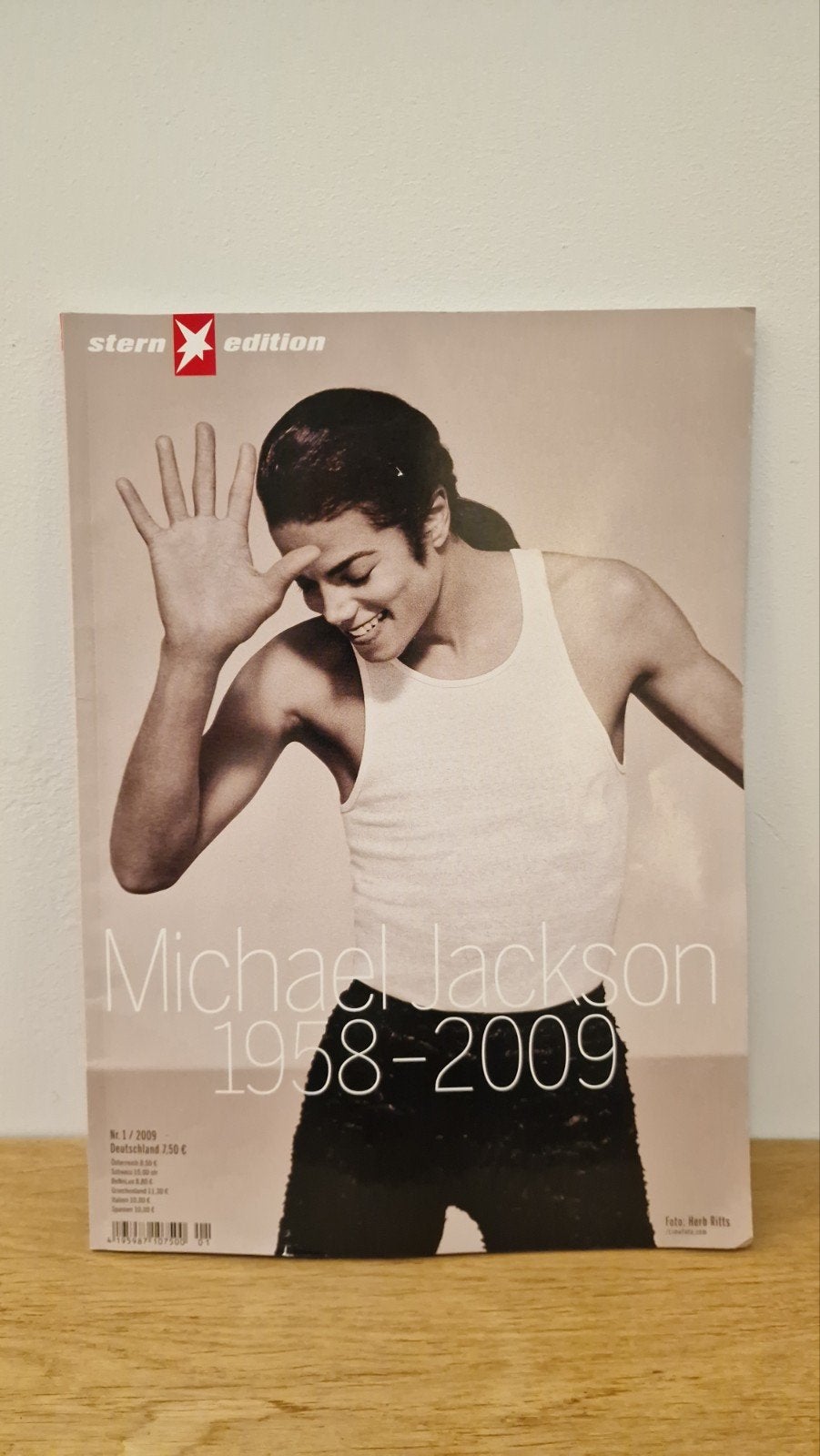 Zeldzaam Michael Jackson Stern Edition Magazine, Verzenden, Zo goed als nieuw