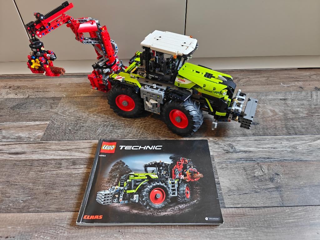 LEGO Technic 42054 Claas Xerion 5000 TRAC VC, Ophalen of Verzenden, Zo goed als nieuw, Complete set, Lego