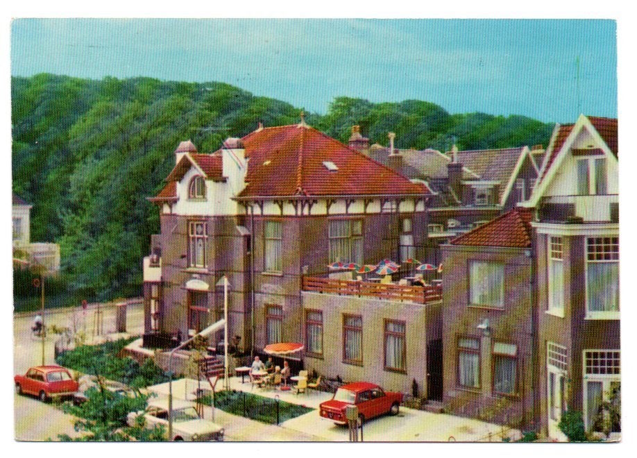 Haarlem Bejaardenhotel Land en Bosch met DAF 1971, Ophalen of Verzenden, 1960 tot 1980, Gelopen, Noord-Holland