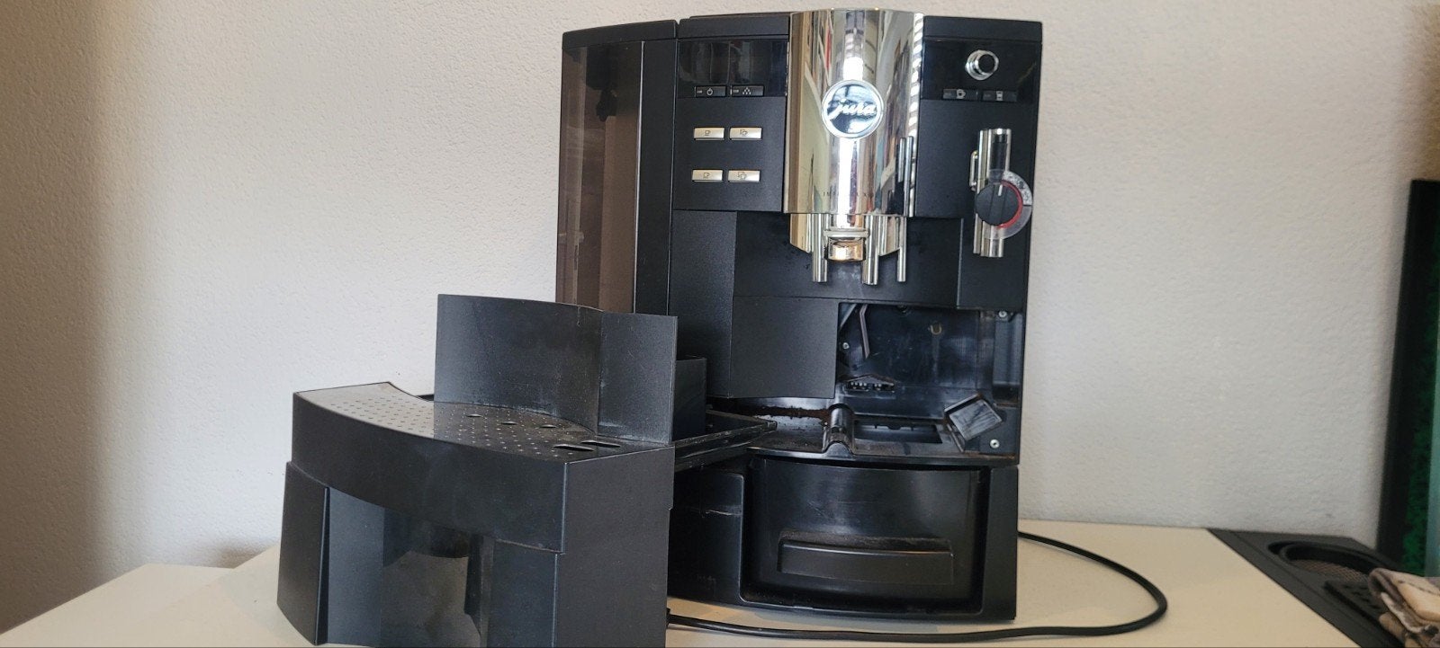 Jura Impressa XS90 One Touch Classic Koffiemachine, 10 kopjes of meer, Ophalen, Niet werkend, Koffiemachine