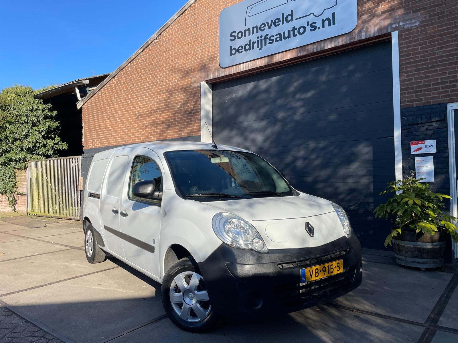 Renault Kangoo Express Z.E. Maxi elektrisch (bj 2013), Gebruikt, 322 kg, Wit, Origineel Nederlands