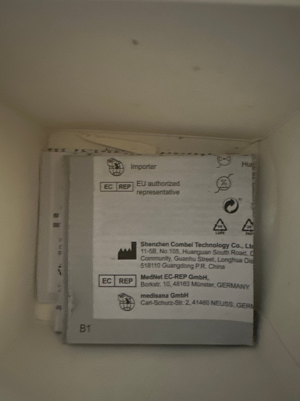 Medisana BW 315 Pols Bloeddrukmeter - Nieuw in Doos, ., Overige typen, Nieuw, Ophalen of Verzenden