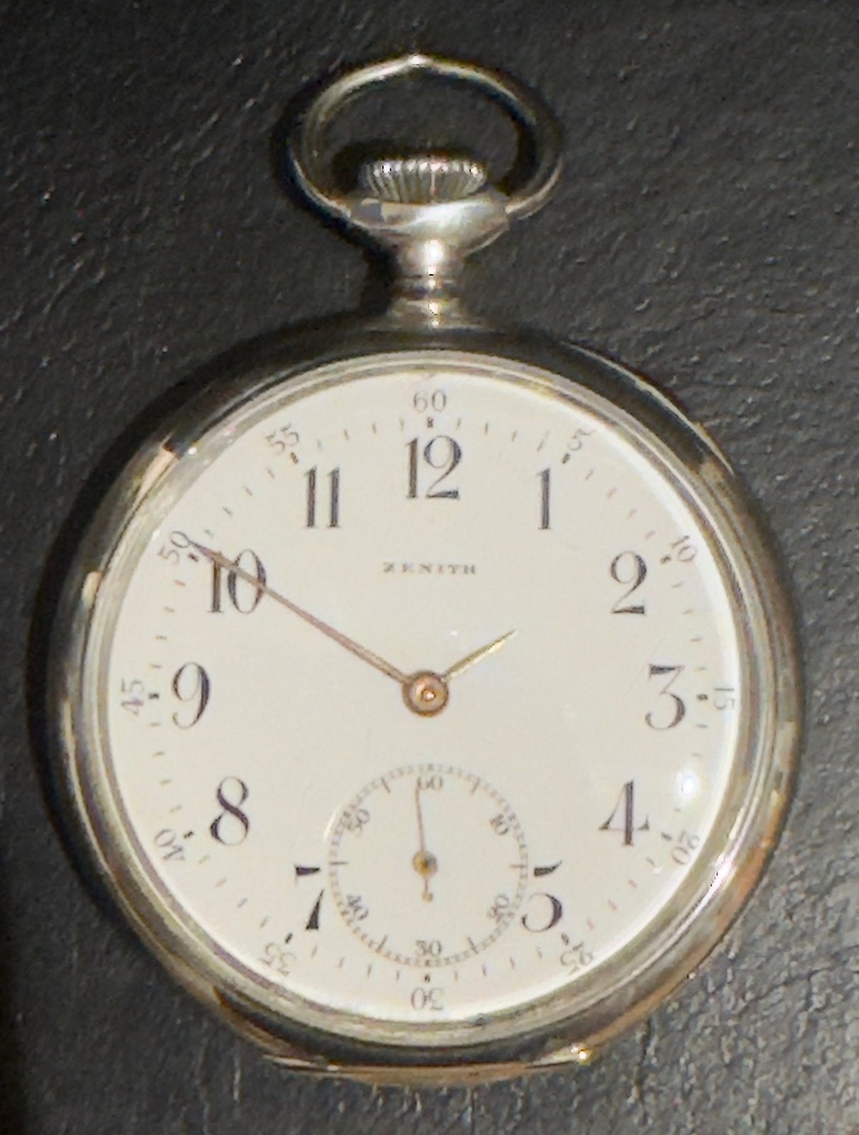 Zenith zakhorloge jaren 30, Ophalen of Verzenden, Staal, Overige merken