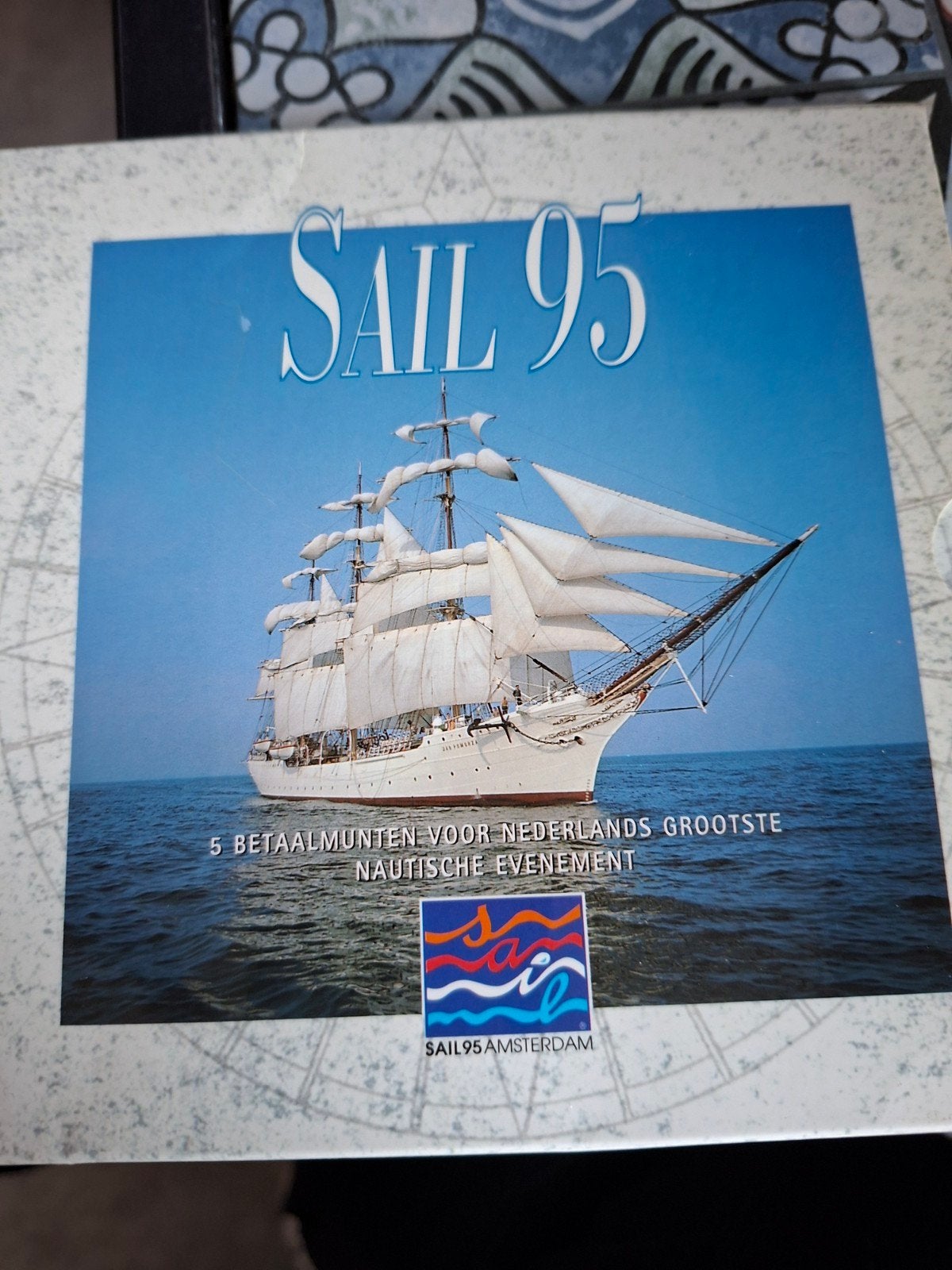 SAIL 95 Amsterdam - 5 betaalmunten, Ophalen of Verzenden, Overige typen