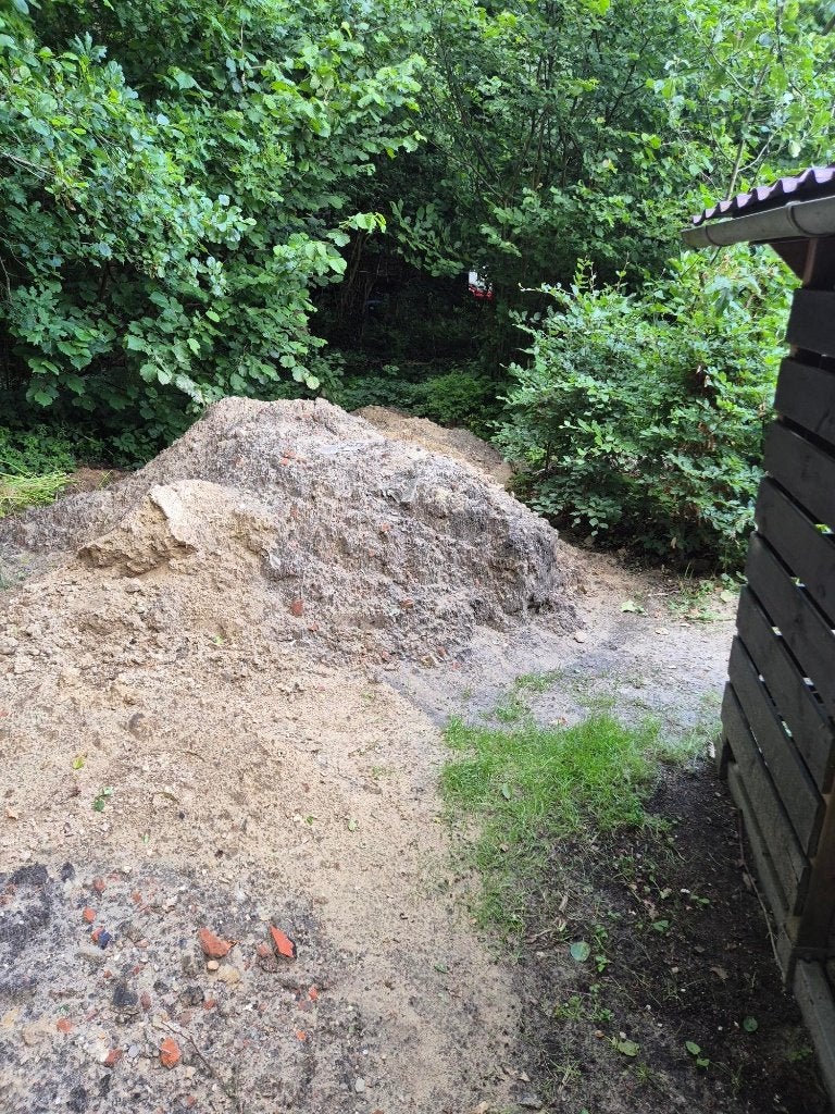 Gratis op te halen: zeker 10 m3 zand met puin, Tuin en Terras, Zand, Ophalen, Ophoogzand