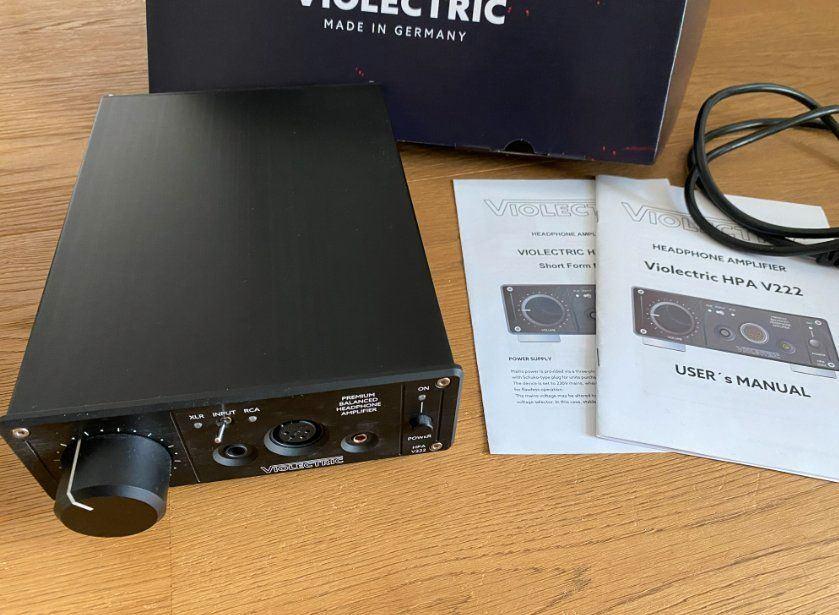 Violectric HPA V222 hoofdtelefoonvoorversterker, Audio, Tv en Foto, Versterkers en Receivers, Ophalen of Verzenden, Zo goed als nieuw