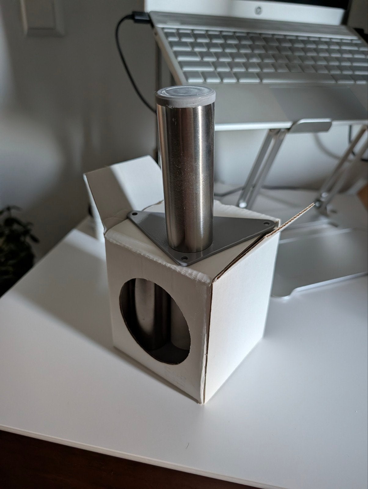 4x ikea eket metalen kast poten, Ophalen of Verzenden, Nieuw, Metaal