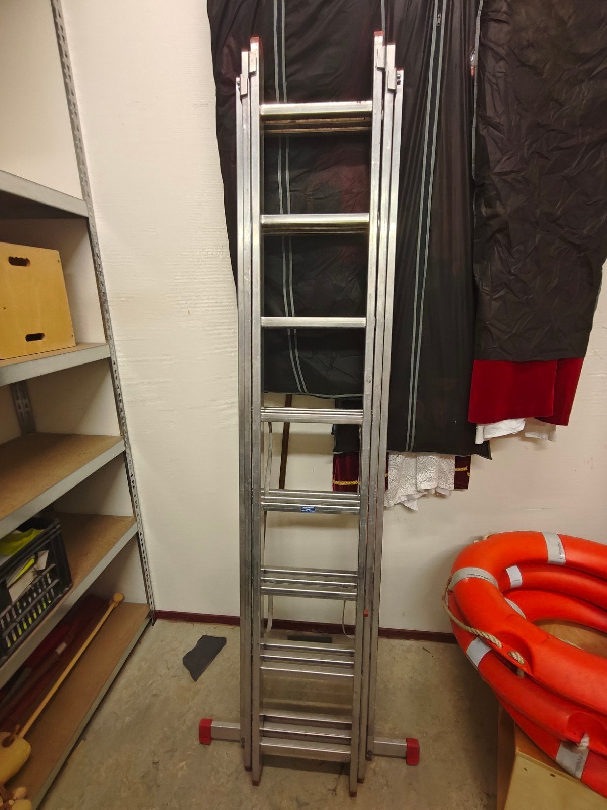 Hymer Ladder, Ophalen, Gebruikt, Ladder, Opvouwbaar of Inschuifbaar