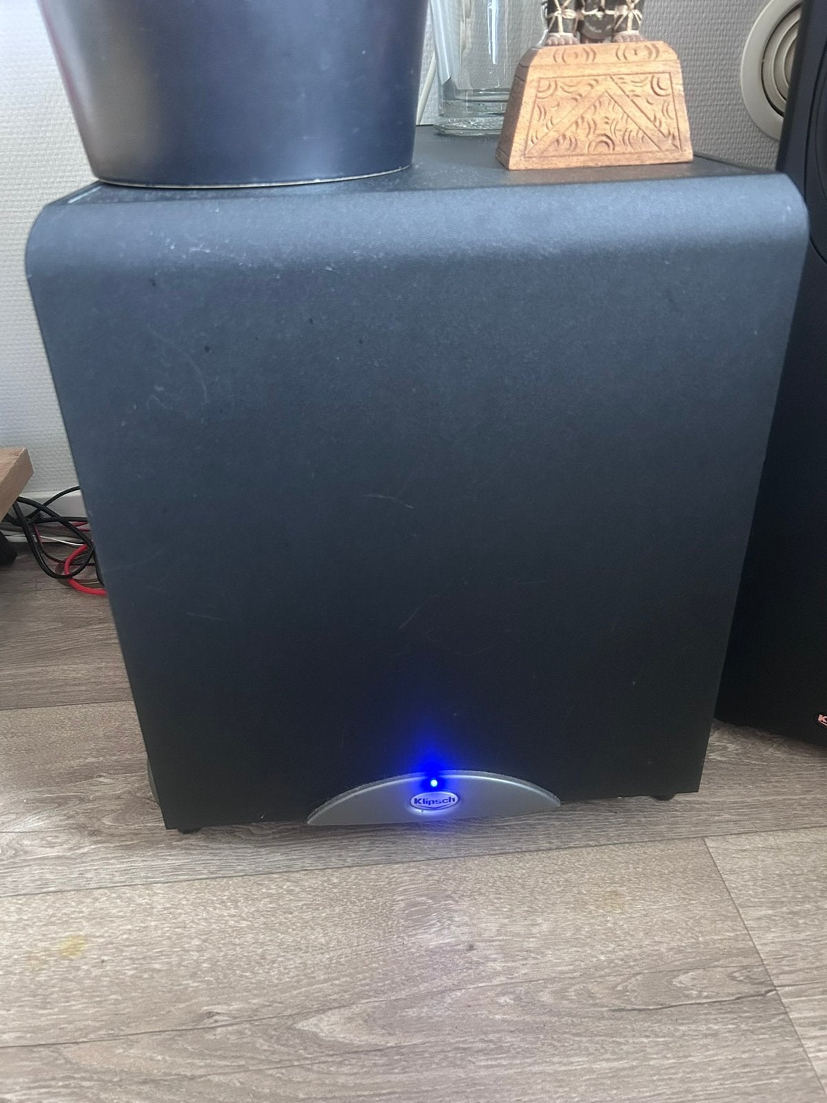 Mooie subwoofer te koop, Ophalen, Zo goed als nieuw, Subwoofer, Overige merken