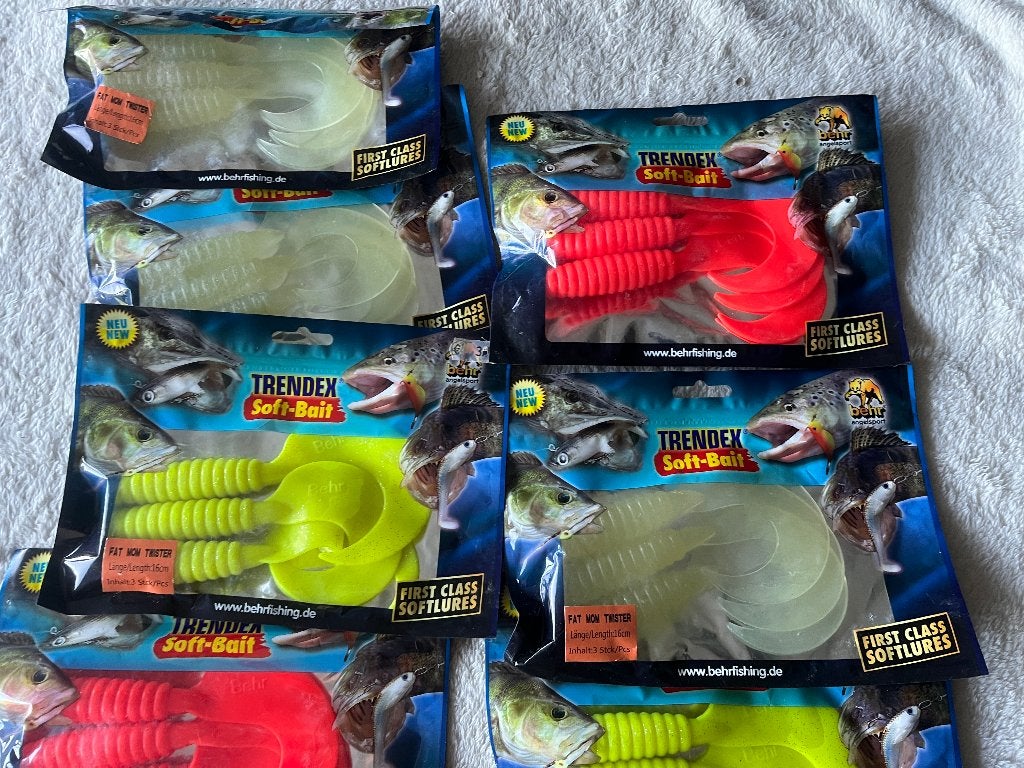 adv 374 / NIEUW mixset 9 pakjes shads BEHR, Watersport en Boten, Ophalen of Verzenden, Nieuw, Overige typen