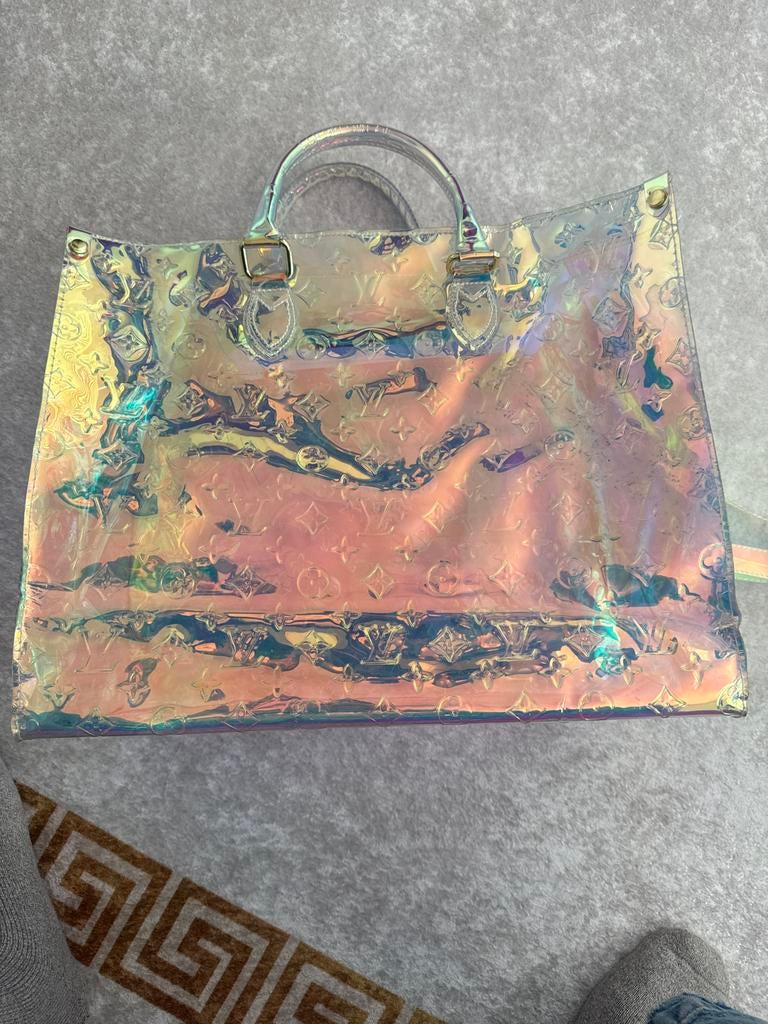 Louis Vuitton Holografische Handtas - Uniek en Stijlvol, Ophalen of Verzenden, Zo goed als nieuw, Overige kleuren, Handtas