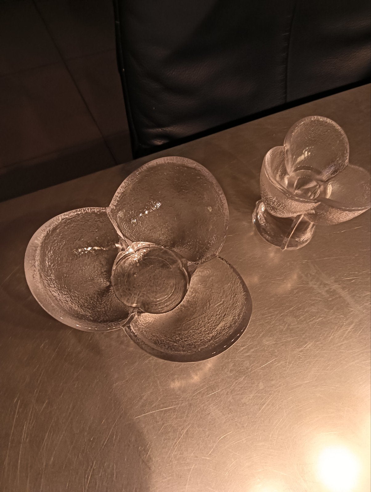 Vintage Iittala Festivo Kandelaar en Kosta Boda Schaal, Ophalen of Verzenden