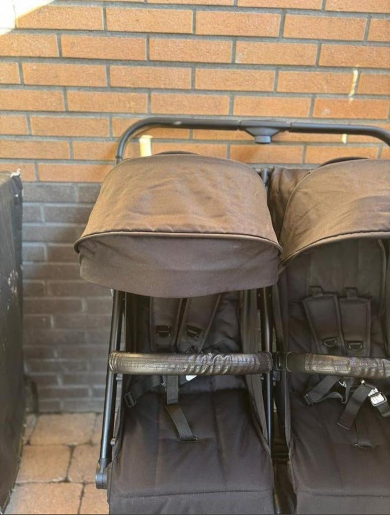 Duobuggy, Kinderen en Baby's, Buggy's, Ophalen, Zo goed als nieuw, Overige merken, Verstelbare rugleuning