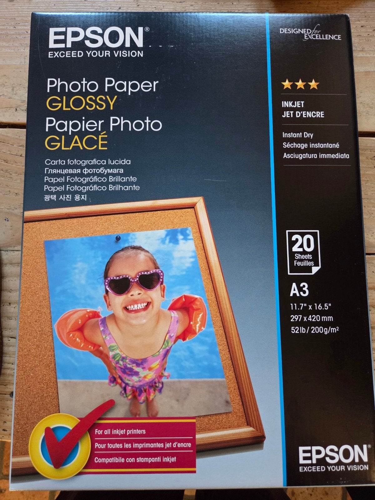 photo papier glossy, Ophalen of Verzenden