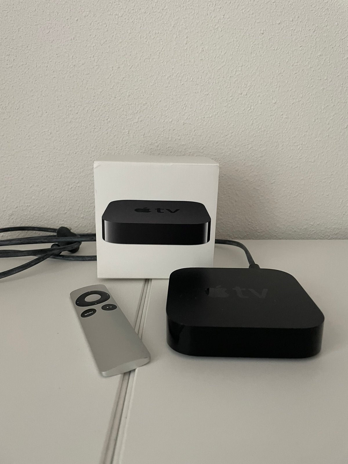 Apple TV 3e generatie A1427 – compleet met afstandsbediening, Ophalen of Verzenden, Zo goed als nieuw, HDMI