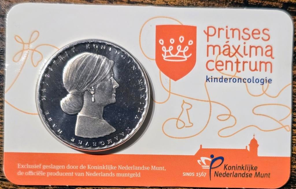 Prinses Máxima Centrum Munt - Koningin Máxima, Ophalen of Verzenden, Koningin Beatrix, Overige waardes, Losse munt