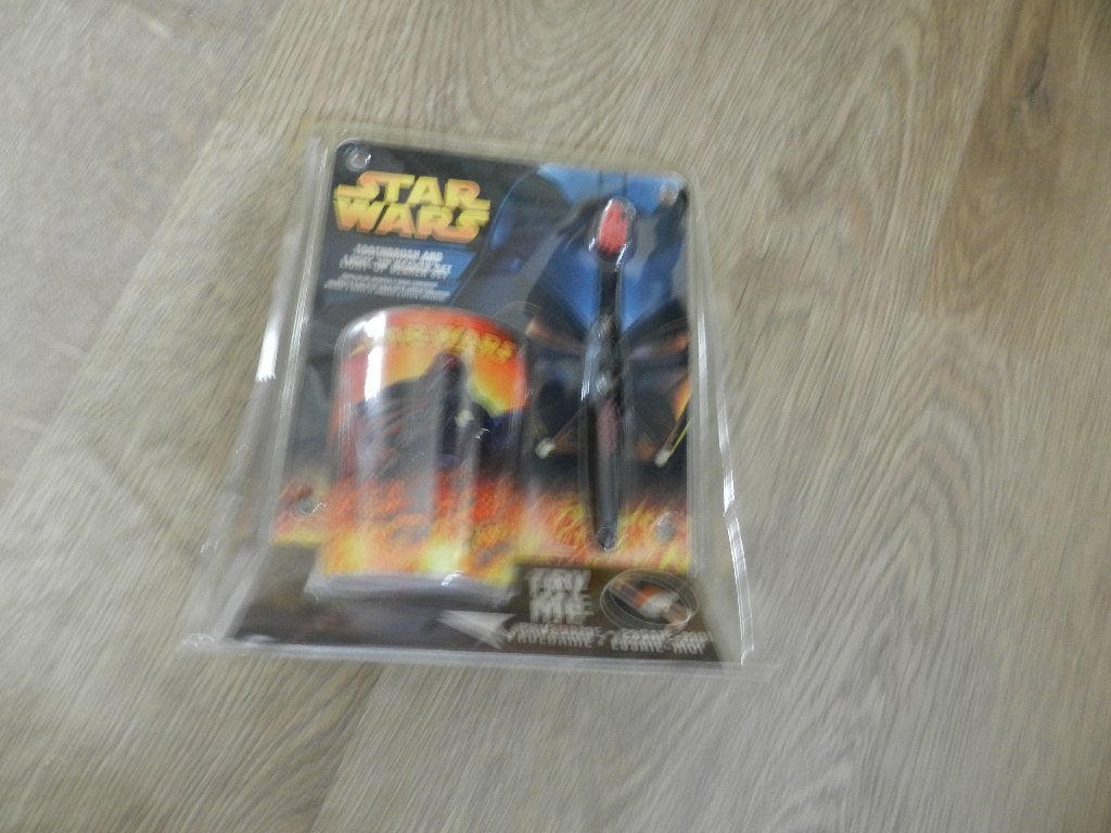 Star Wars - Tandenborstel met beker, Ophalen of Verzenden, Zo goed als nieuw, Gebruiksvoorwerp