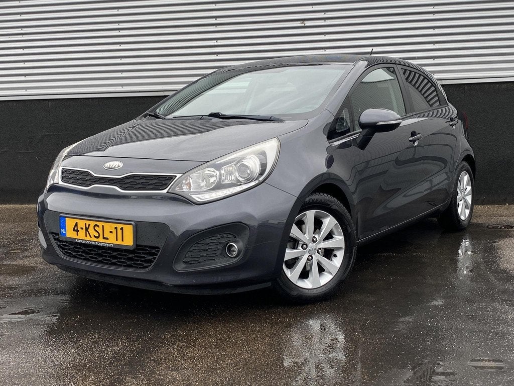 Kia Rio 1.2 CVVT Super Pack Navigatie, airconditioning, park, Auto's, Euro 5, 4 cilinders, Origineel Nederlands, Handgeschakeld
