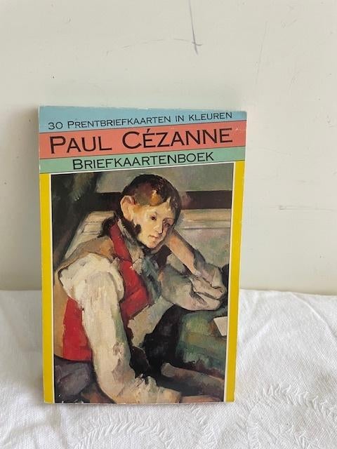 2 Briefkaarten boeken : Paul Cezanne/Amedio Modigliani, Ophalen of Verzenden, Gelezen