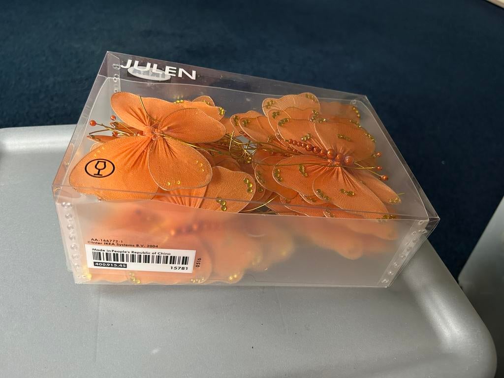 Oranje vlinders 10 euro, Ophalen of Verzenden, Zo goed als nieuw