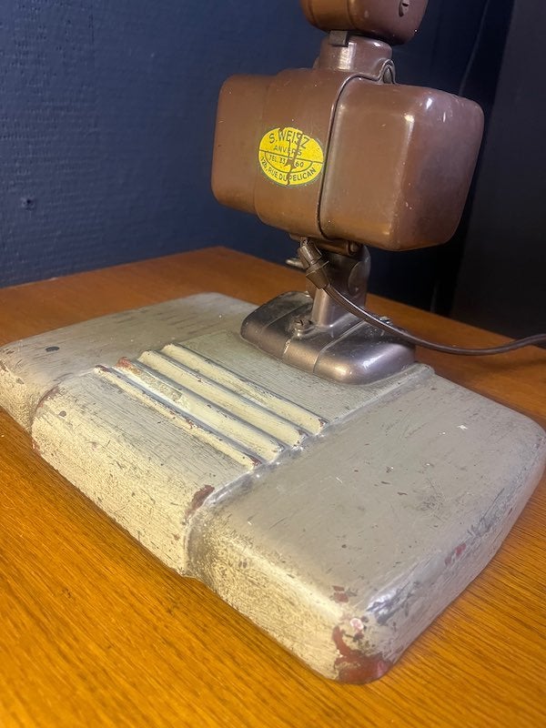 Vintage Dazor zwevende industriele bureaulamp, Ophalen of Verzenden