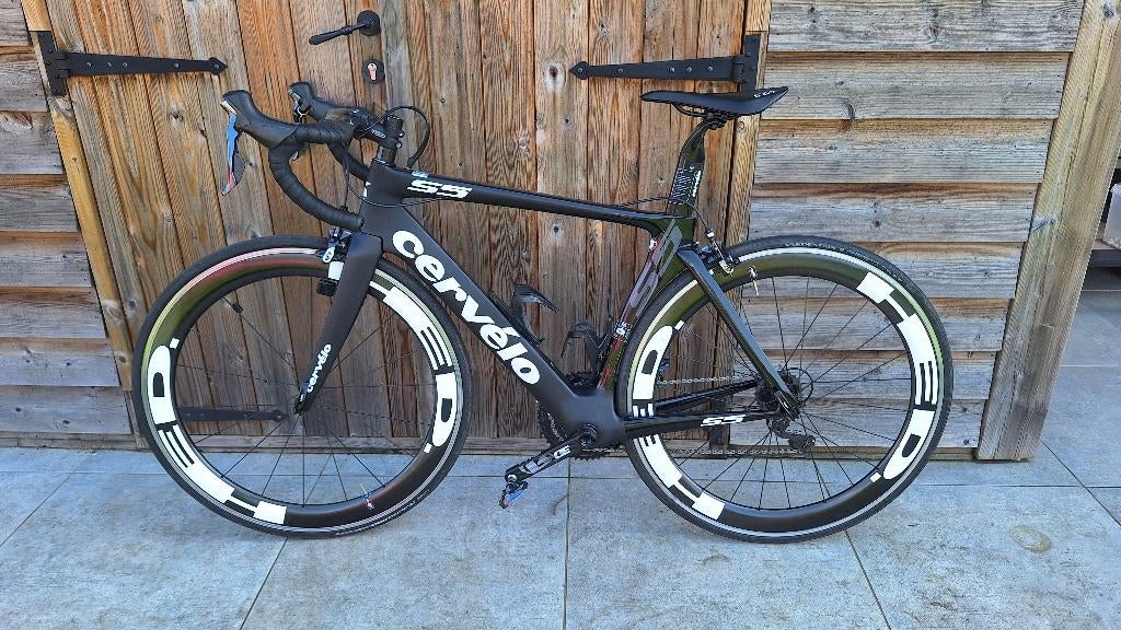 Racefiets carbon Cervélo S5 - maat 54 - Dura Ace - 11 speed, Fietsen en Brommers, Gebruikt, Carbon, Meer dan 20 versnellingen