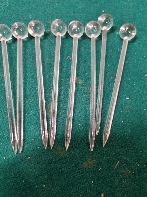 cocktailprikkers met bol 12 stuks, Ophalen of Verzenden, 'T Olde Gre-j, Info@toldegrej.nl, Endepoelstraat 20f Didam