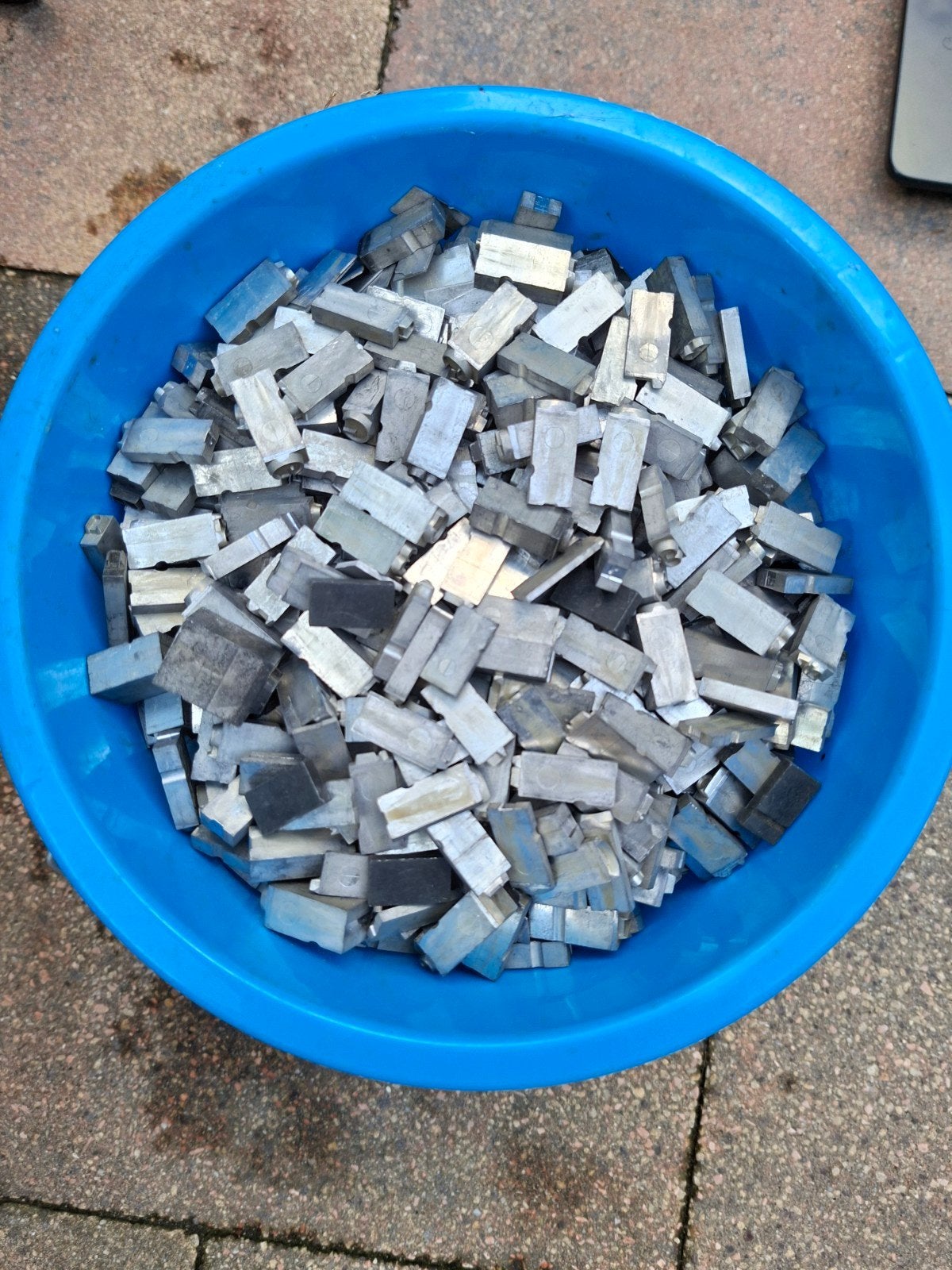 losse loodletters  20kg loden letters, Antiek en Kunst, Ophalen