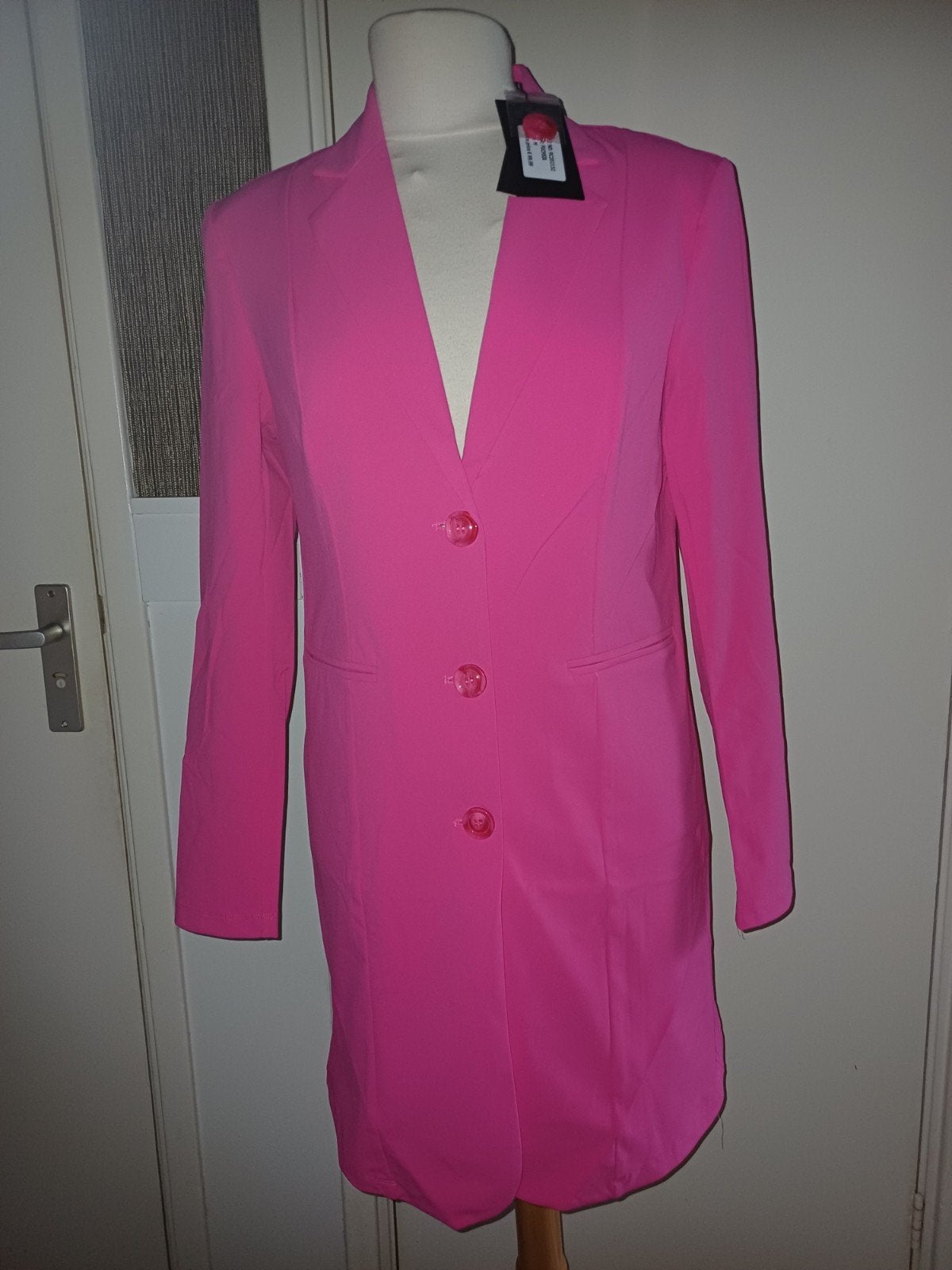 Mi piace Fuchsia travel lange blazer - Diverse maten, Maat 46/48 (XL) of groter, Onbekend, Nieuw, Ophalen of Verzenden