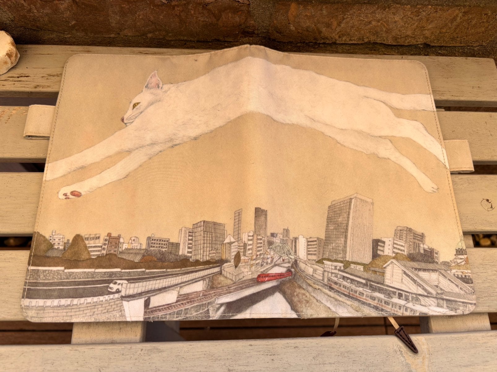 Hobonichi Cat over Kanda A5 cover., Diversen, Ophalen of Verzenden, Zo goed als nieuw