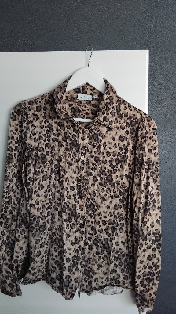 ** Zo goed als Nieuw! Nette dames blouse : HV Society, Meerkleurig, HV Society, Maat 42/44 (L), Ophalen of Verzenden