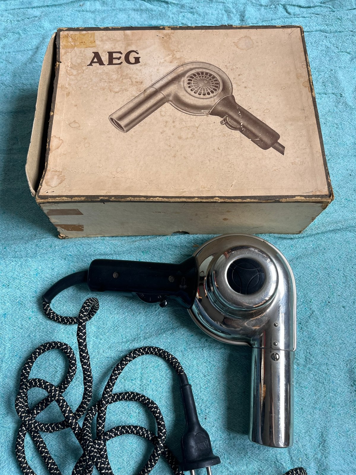 Vintage AEG Föhn - Klassieke Haarverzorging, Ophalen of Verzenden