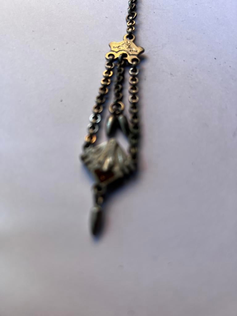 Horlogeketting voor zakhorloge, Ophalen of Verzenden, Overige materialen, Ketting