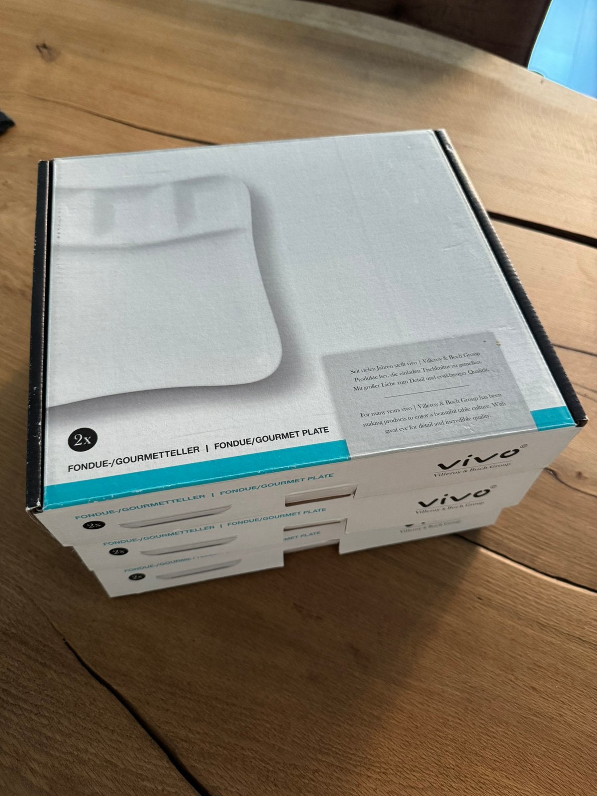 Gourmetborden Villeroy Boch (6x)- nieuw, Ophalen, Nieuw, Bord(en), Overige stijlen