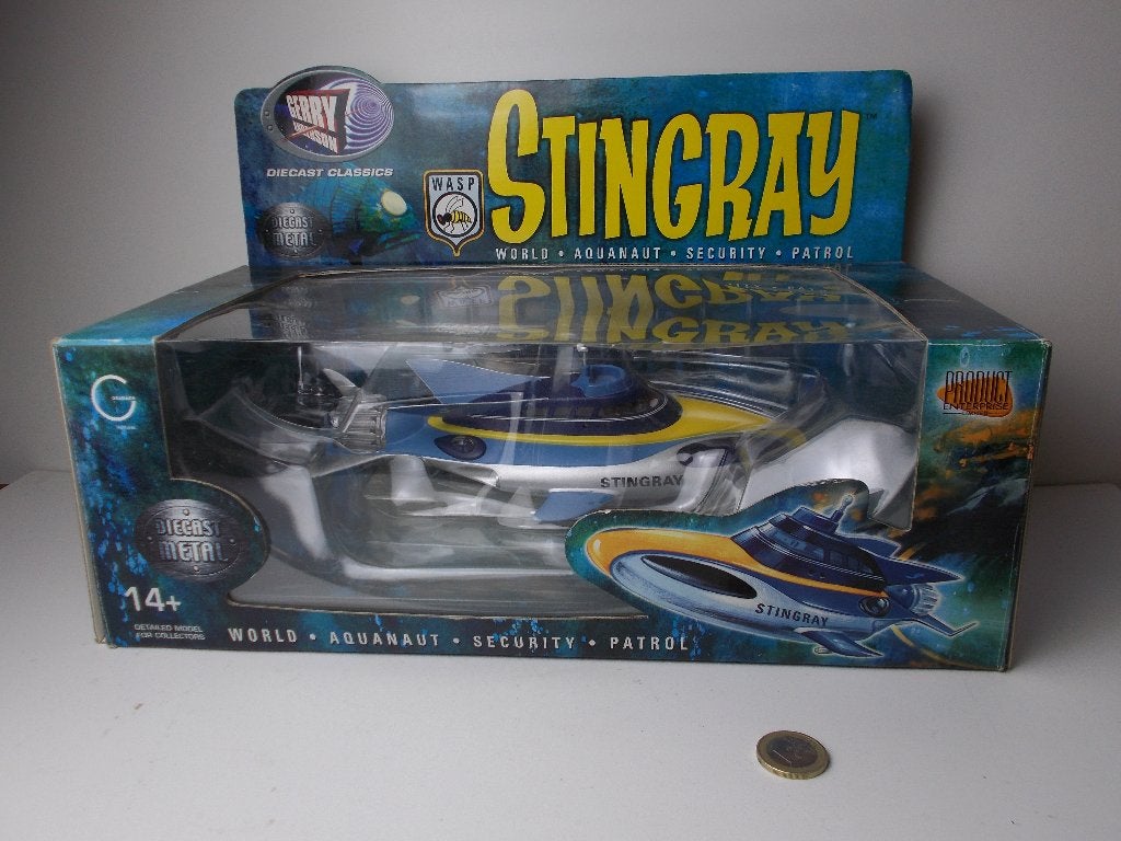 2005 STINGRAY (METAAL) CA. 25 CM! NIEUW IN DOOS!, Ophalen of Verzenden, Nieuw, Overige typen, Overige merken
